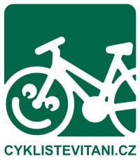 logo Cyklisté vítáni
